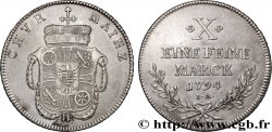 ALLEMAGNE - ARCHEVÊCHÉ DE MAYENCE - FRÉDÉRIC-CHARLES JOSEPH VON ERTHAL Thaler  1794 Mayence AU