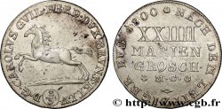 GERMANY - BRUNSWICK-WOLFENBUTTEL 2/3 Thaler ou 24 mariengroschen au nom de Charles Guillaume Ferdinand 1800 Brunswick AU