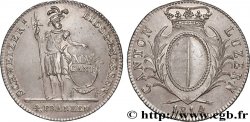 SWITZERLAND - CANTON OF LUCERNE 4 Franken 1814 Lucerne AU