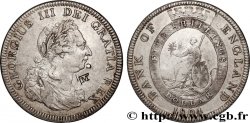 GREAT-BRITAIN - GEORGE III 1 Dollar ou 5 Shillings, contremarqué M 1804 Londres AU