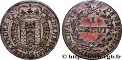 SUISSE - PRINCIPAUTÉ DE NEUCHÂTEL - ALEXANDRE BERTHIER 1 Creut(zer) (Kreuzer) 1808
