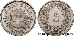 SUISSE 5 Centimes (Rappen) 1876 Berne