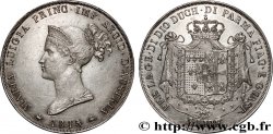 ITALY - DUCHY OF PARMA DE PIACENZA AND GUASTALLA - MARIE-LOUISE OF AUSTRIA 5 Lire 1815 Milan AU