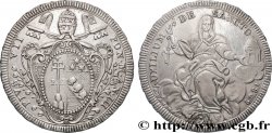 ITALY - PAPAL STATES - PIUS VII (Barnaba Chiaramonti) 1 Scudo  année III 1802 Rome XF
