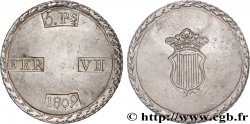 SPAIN - FERDINAND VII - SIEGE OF TARRAGONE 5 Pesetas 1809 Tarragone AU