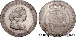 ITALIE - ROYAUME D ÉTRURIE - CHARLES-LOUIS et MARIE-LOUISE 10 Lire, 2e type 1805 Florence XF