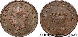 ITALY - KINGDOM OF ITALY - NAPOLEON I 3 Centesimi 1808 Bologne