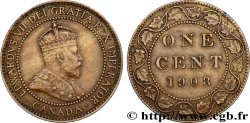 CANADA 1 Cent Edouard VII 1908