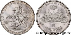 HAITI 10 Gourdes Proof Toussaint Louverture 1967