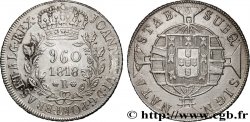 BRÉSIL - JEAN VI 960 Reis 1818 Rio de Janeiro