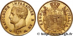 ITALIE - ROYAUME D ITALIE - NAPOLÉON Ier 40 Lire 1814 Milan