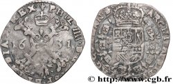 BELGIQUE - PAYS-BAS ESPAGNOLS 1/4 Patagon Philippe IV 1631 Bruges