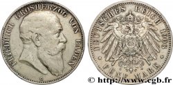 GERMANY - GRAND DUCHY OF BADEN - FREDERICK I 5 Mark 1903 Karlsruhe
