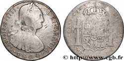 BOLIVIA - CHARLES IV 8 Reales 1804 Potosi