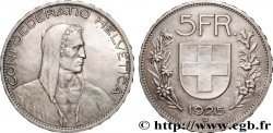 SWITZERLAND 5 Francs berger 1925 Berne AU