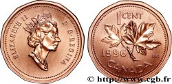 CANADA 1 Cent Proof-Like Elisabeth II / feuilles d’érable 1996