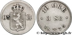 NORWAY - KINGDOM OF NORWAY - OSCAR II 10 Ore 1875
