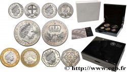 UNITED KINGDOM Série Piéfort Proof 5 monnaies  2010  MS