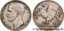 ITALIE 10 Lire Victor Emmanuel III 1927 Rome