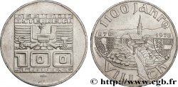 AUSTRIA 100 Schilling 1100e anniversaire de la fondation de Villach 1978