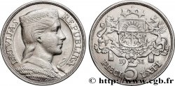 LATVIA 5 Lati 1931
