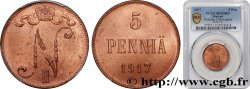 FINLAND 5 Pennia 1917