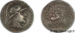 BACTRIA - REGNO DI BACTRIA - EUCRATIDO I Tétradrachme