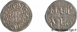 POITOU - COMTÉ DE POITOU - MONNAYAGE IMMOBILISÉ AU NOM DE CHARLES II LE CHAUVE Denier