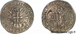 HAINAUT - COMTÉ DE HAINAUT - GUILLAUME Ier Demi-gros au monogramme (eskielois)