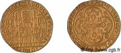 COUNTY OF FLANDRE - LOUIS OF MALE Écu d or au lion c. 1373-1383 Gand ou Malines