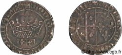 PROVENCE - COMTÉ DE PROVENCE - LOUIS II D ANJOU Gros ou sol coronat