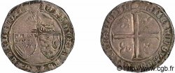 FLANDRE - COMTÉ DE FLANDRE - JEAN SANS PEUR Double gros  penning Jans  c.1409 Gand