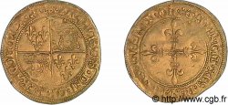 FRANÇOIS IER LE RESTAURATEUR DES LETTRES Écu d or au soleil du Dauphiné 1er type 21/07/1519 Romans