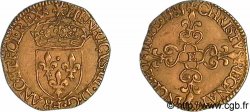 HENRI III Écu d or au soleil, 3e type 1585 Tours