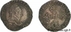 HENRI III Franc au col plat 1586 Rouen