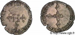 HENRI III Double sol parisis, 2e type 1578 Dijon