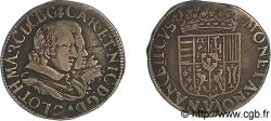 LORRAINE - DUCHÉ DE LORRAINE - CHARLES IV ET NICOLE Teston