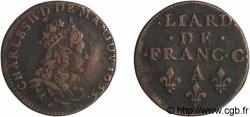 ARDENNES - PRINCIPAUTÉ SOUVERAINE D ARCHES-CHARLEVILLE - CHARLES II DE GONZAGUE Liard