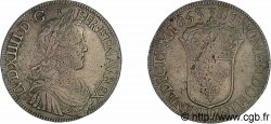 LOUIS XIV THE SUN KING Écu à la mèche longue 1653 Limoges