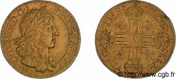 LOUIS XIV THE SUN KING Louis d or aux huit L, portrait apollinien 1661 Paris