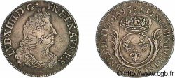 LOUIS XIV LE GRAND OU LE ROI SOLEIL Demi-écu aux palmes 1693 Amiens