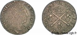 LOUIS XIV LE GRAND OU LE ROI SOLEIL Vingt sols aux insignes 1707 La Rochelle