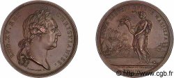 LOUIS XV  THE WELL-BELOVED  Médaille de la Compagnie Royale d Afrique, Algérie