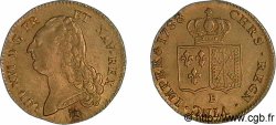 LOUIS XVI Double louis dit aux écus accolés 1788 Rouen