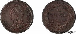 Un décime Dupré, grand module 1799 Lille F.129/44 SUP