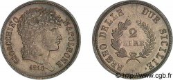 2 lires, rameaux courts 1813 Naples F.2258/ VZ