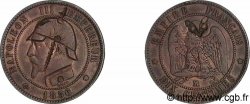 Monnaie satirique, module de 10 centimes, regravée 1856 Marseille F.133/14