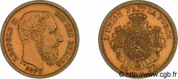 BELGIQUE - ROYAUME DE BELGIQUE - LÉOPOLD II Essai de 10 francs or 1870 Bruxelles