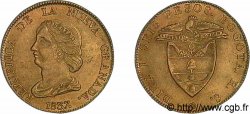 KOLUMBIEN - REPUBLIK NEUGRANADA 16 pesos en or 1837 Bogota