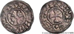 CHAMPAGNE - COMTÉ DE TROYES - HERBERT. Monnayage au nom de Charles III le Simple Denier